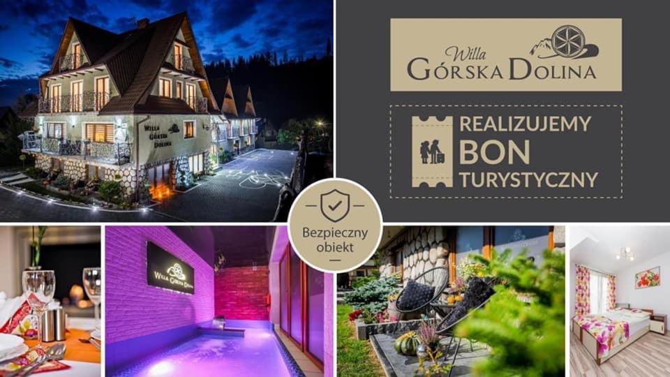 Willa Gorska Dolina Jacuzzi & Sauna Poronin Luaran gambar